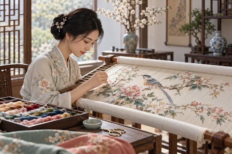 Exploring the Cultural Heritage of Traditional Chinese Embroidery