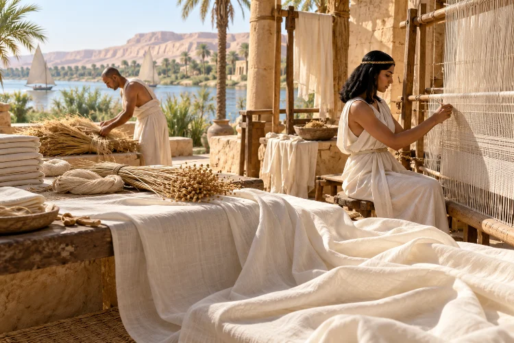 Exploring the Evolution of Linen Production in Ancient Egypt