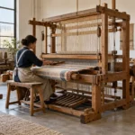 How Traditional Floor Looms Produce Intricate Textile Structures