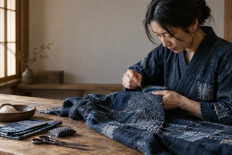 Understanding Japanese Sashiko Beyond Its Decorative Applications