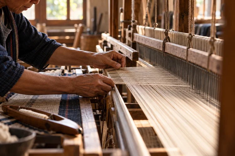 Understanding Warp Tension Control in Traditional Handloom Weaving